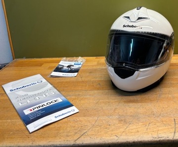 Turystyczny kask motocyklowy Schuberth C3 Pro biała XXL +2 pinlock