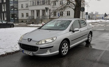 Peugeot 407 2005 Peugeot 407 2,0 (138KM) Bezwypadkowy 190 tys. km 2.0 Benzyna 138KM