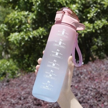 БУТЫЛКА ДЛЯ ВОДЫ С МОТИВАЦИЕЙ, 1 Л.