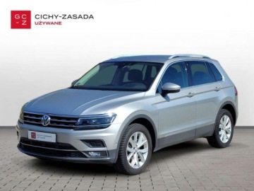Volkswagen Tiguan II SUV 2.0 TDI SCR 240KM 2019 Volkswagen Tiguan 2.0 TDI 240KM 4Motion DSG Highline LED Virtual Kamera360