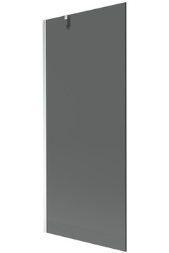 MEXEN NEXT PARAWAN NAWANNOWY 1 - SKRZYDŁOWY FIX 80 CM GRAFIT CHROM