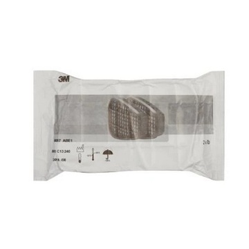 Угольные канистры ФИЛЬТРЫ 3M 6057 ABE1 2 ШТ.