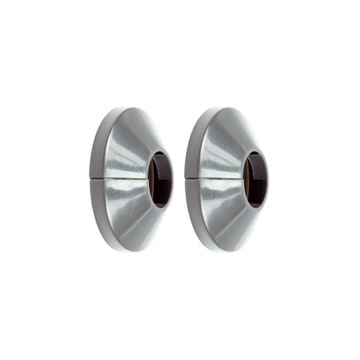 Rozeta 20 mm grafit 2 szt. TYCNER