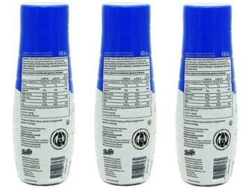 3x СИРОП КОНЦЕНТРАТА PEPSI COLA ДЛЯ НАСЫЩЕННОГО НАПИТКА SODASTREAM 9 Л, 440 мл