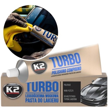 K2 Turbo 120g - PASTA POLERSKA LEKKOŚCIERNA