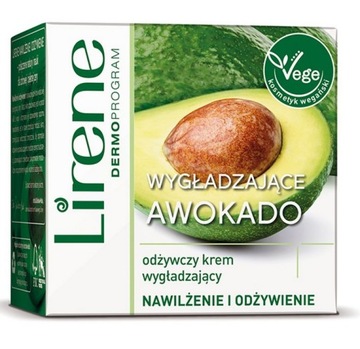 Lirene Avocado Odżywczy krem wygładzający na dzień i na noc 50 ml