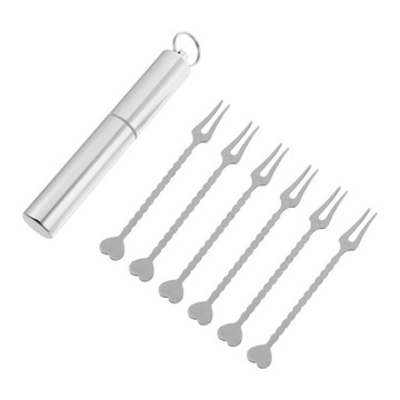Widelce do sałatek Deser Sztućce kempingowe Mini Foods