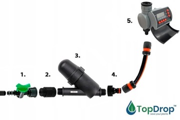 КОМПЛЕКТ ПОРОШЕНИЯ ОРОШЕНИЕ ТЕПЛИЦЫ ОВОЩНОГО САДА ТЕПЛИЦА 50М ЭМИТЕР