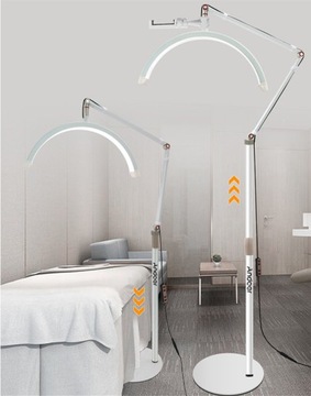 Andoer HD-M2X 20W półksiężycowa lampa podłogowa LED biała