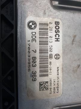 BMW 7 E65 E66 2006 KOMPLET ŘÍZENÍ / MODUL ECU