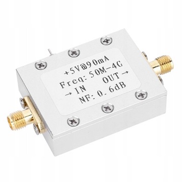ВЧ LNA NF=0,6 дБ УСИЛИТЕЛЬ 50M-4ГГц