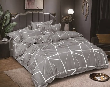 3D ХЛОПКОВОЕ ПОСТЕЛЬНОЕ ЛИНИИ 220x200