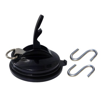 Прочная якорная присоска с двумя крючками для крепления