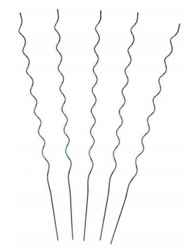TYCZKI SPIRALNE PODPÓRKI DO POMIDORÓW 120 cm 5 szt
