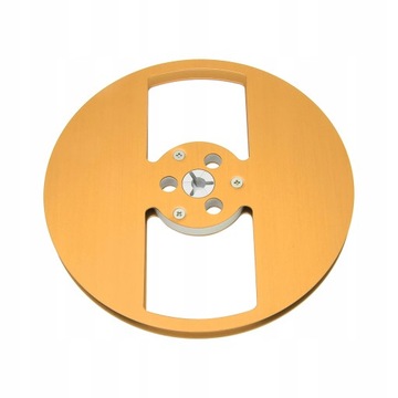 ЧАЙНЫЙ ВИДЕОЗАПИСЬ 1/4, 7 ДЮЙМОВ, 2 ОТВЕРСТИЯ, ПУСТОЙ РУЛОН, ЗОЛОТО