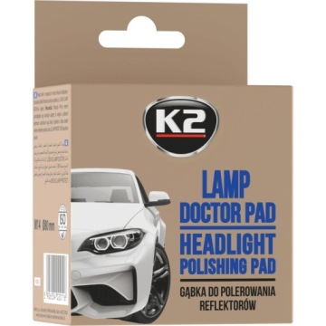 K2 LAMP DOCTOR PROTECT HEADLIGHT POLISHING PAD REFINISHING PASTE