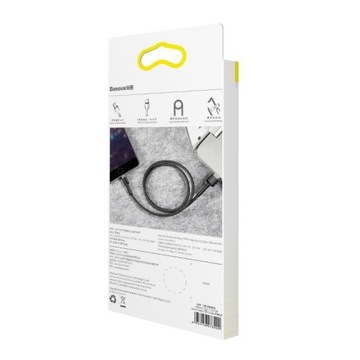 USB-кабель Baseus Cafule Lightning для iPhone 2.4A, 1 м