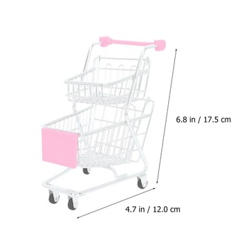 MINI KOSZYK Z ŻYWNOŚCIĄ DEKOR DLA MALUCHU DZIECKA