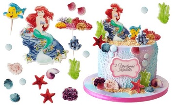 Украшение для торта готово arielka Set 19el сахарные статуэтки украшения