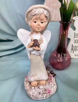 АНГЕЛ ЛЕЛА С ПТИЧКОЙ 22СМ