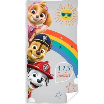 Ręcznik plażowy Psi Patrol 70 cm x 140 cm