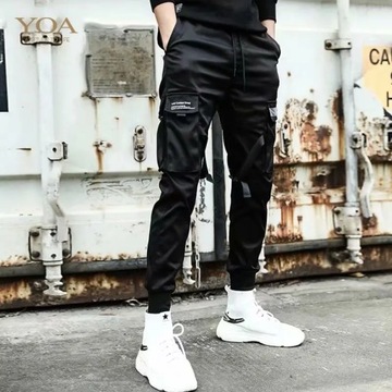 Cargo Pants Men Harem Joggers Pants Men Harajuku H