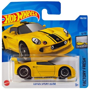 HOT WHEELS LOTUS SPORT ELISE HW FACTORY FRESH 2022