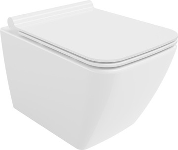 MEXEN VEGA MISKA WC RIMLESS DESKA WOLNOOPADAJĄCA SLIM DUROPLAST
