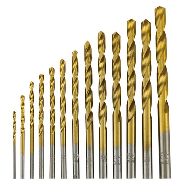 Набор сверл, сверла HSS по металлу 1,5 - 6,5 мм, для дрели, 13 шт.