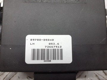 MODUL IMOBILIZÉR TOYOTA AVENSIS T25 89780-05040