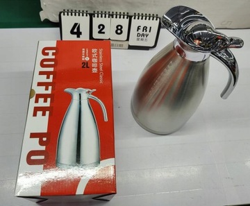 Термос КУВШИН 2л Конференция Кофе Чай СТАЛЬ