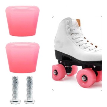 2 роликовых тормоза Rollers Jelly Pink