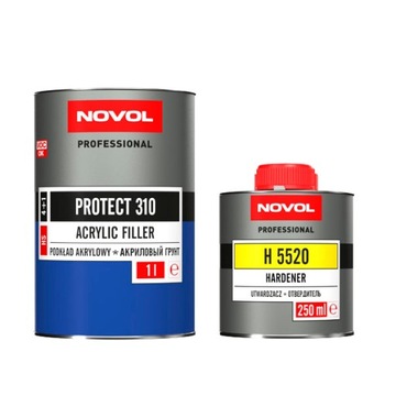 Podkład akrylowy PROTECT 310 1L + H5520 szary