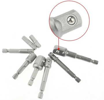 ПЕРЕХОДНИКИ ДЛЯ ОТВЕРТОК НАСАДКИ 1/4 3/8 1/2