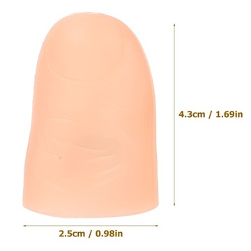 Игрушки на Хэллоуин, светодиодная лампа на палец, трюки с пальцами