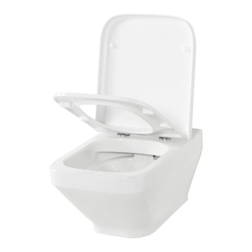 Miska WC wisząca GoodHome Teesta bezkołnierzowa z