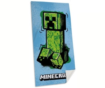 Ręcznik Kąpielowy Plażowy MINECRAFT 70x140 Bawełna