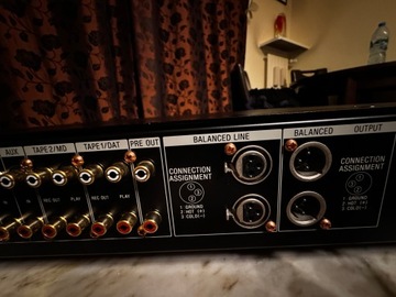 Предусилитель Sony TA-E90ES, черный, 230 В, вход дистанционного управления для картриджей MM и MC.