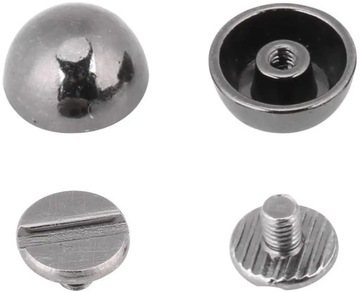 20 комплектов 8/10/12/15/20 мм, купольные заклепки, винты с шипами, шпильки, одежда в стиле панк