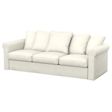 GRONLID Pokrycie sofy 3os, Velvet Creme