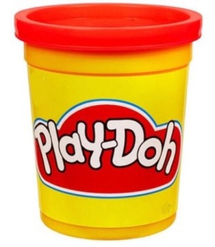 CIASTOLINA PLAY DOH DUŻA TUBA MASA SENSORYCZNA CZERWONA 112 G