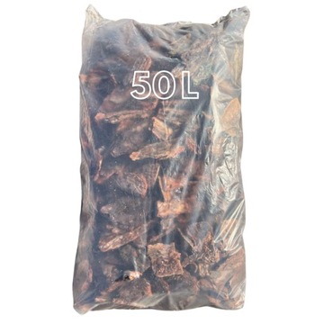 Сосновая кора 80-130 мм 8-13 см Премиум сортированная мегабайт 50 л.