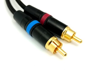 RCA INTERCONNECT - RCA CANARE L-4E5C 30 см, ручная работа