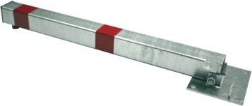 Набор из 3 шт. Стойка парковочного замка с навесным замком Барьер - оцинкованный