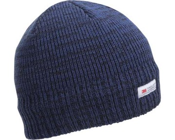 CZAPKA Z OCIEPLINĄ GRANATOWA MELANGE LAHTI L102170