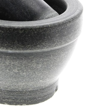 КУХОННАЯ СТУПКА С ПЕСТИКОМ, КАМЕННЫЙ МРАМОР