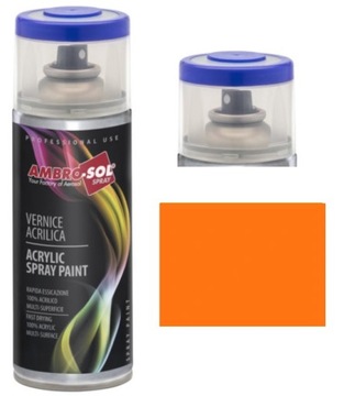 SPRAY POMARAŃCZOWY LAKIER AKRYLOWY POMARAŃCZOWY ŚREDNI RAL2003
