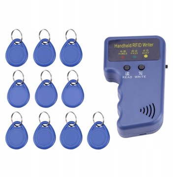 Ręczny czytnik RFID 125 KHz / kopiarka / czytnik