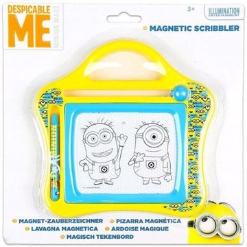 MINIONKI - TABLICA MAGNETYCZNA ZNIKOPIS 2W1