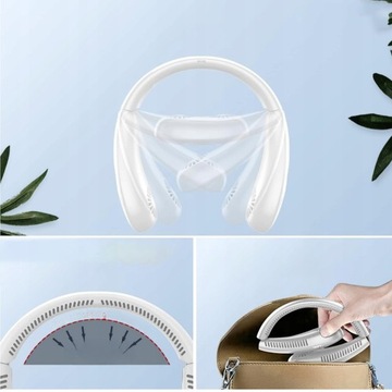 Портативный шейный вентилятор с USB-охлаждением, мобильный кондиционер